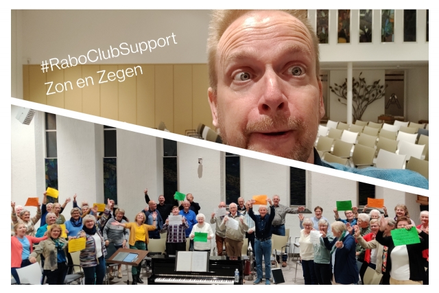 Zon en Zegen deelt unieke foto bij #RaboClubSupport